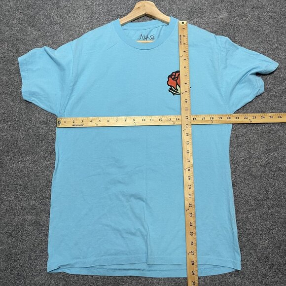A-Lab Withered Rose Pacific Blue T-Shirt Men L - Picture 6 of 6
